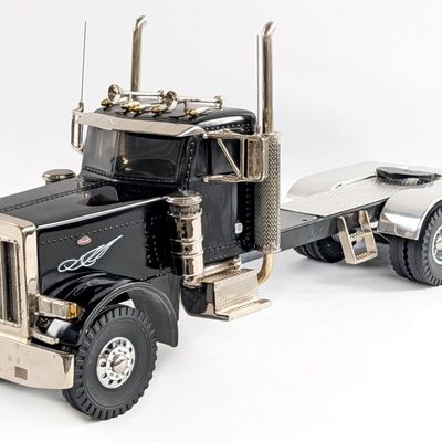 M&J Custom Peterbilt Semi Truck - Black