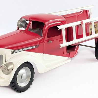 Restored Buddy L Fire and Chemical Truck
