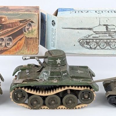 (3) German and Russian Military Tanks