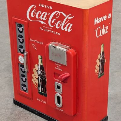 Custom Coca-Cola Cooler Pedal Car Display Prop