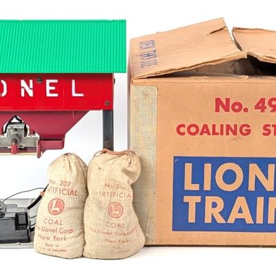 Lionel No. 497 Coaling Station in Box