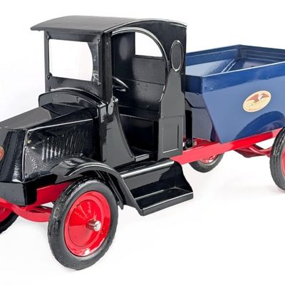 Restored American National Mack Coal Truck