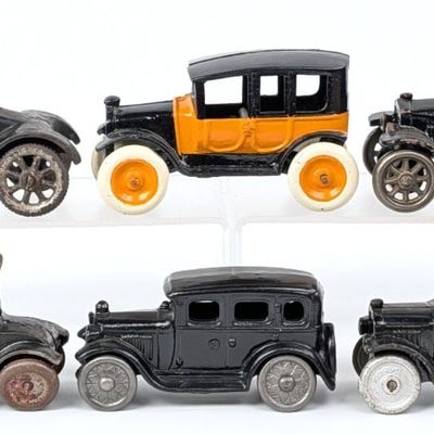 Arcade and AC Williams Cast Iron Coupe and Sedan