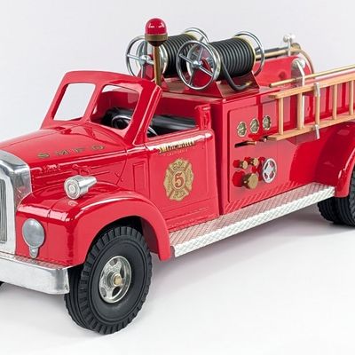 Fred Thompson Smith Miller B Mack No. 5 Fire Truck - Red
