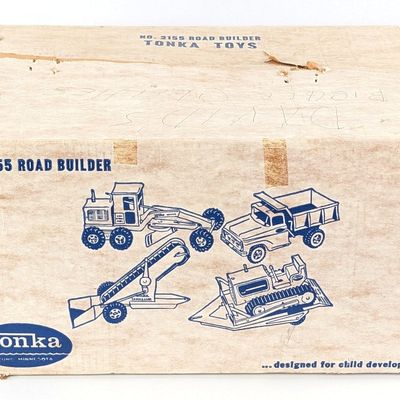 Tonka No. 2155 Road Builder Set - Box Only