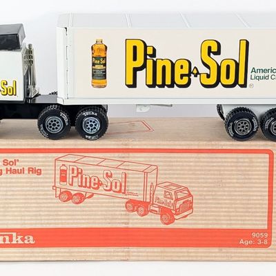Tonka Pine-Sol Truck & Trailer In Box