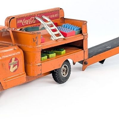 Buddy L Coca-Cola Delivery Truck with Conveyor