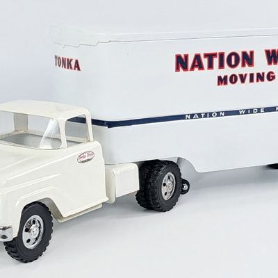 Custom Tonka Nation Wide Moving Truck and Trailer