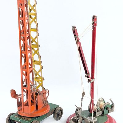 (2) Derrick Crane Toys