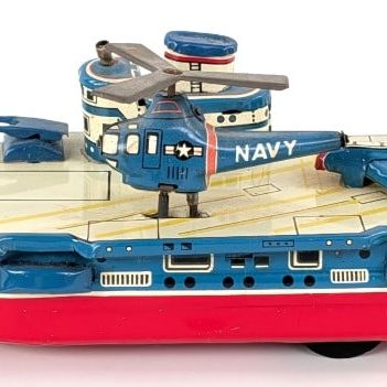 Japan Tin Friction Mighty Aircraft Carrier