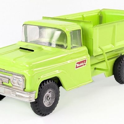 Buddy L Lime Green Dump Truck