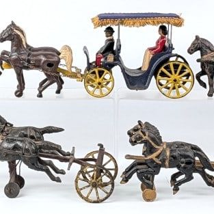 Cast Iron Horse Drawn Parts