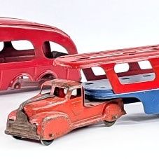 Marx Car Carrier Auto Hauler Trucks