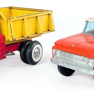 Nylint U-Haul Truck and Nylint Dump Truck