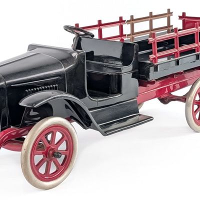 Restored Buddy L Stake Side Truck