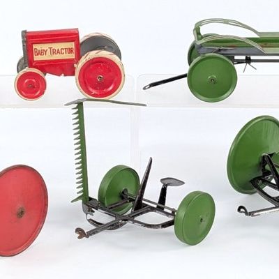 Animate Toy Baby Tractor and Implements