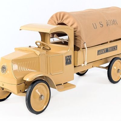 Restored Steelcraft Mack Army Truck