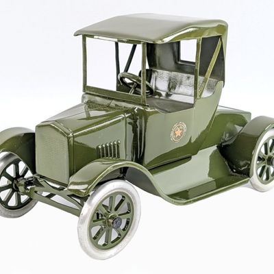 Custom Buddy L Flivver Coupe Military Vehicle
