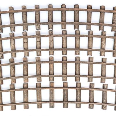 (4) Original Buddy L Curve Track Pieces