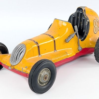 Roy Cox Thimble Drome Champion #83 Racer - Yellow