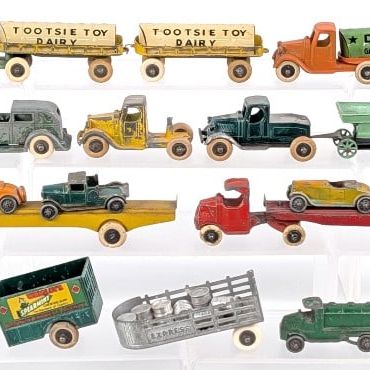 Tootsietoy Dairy, Spearmint Gum, Domaco, Sinclair, and Car Haulers