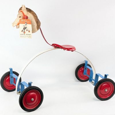 Tru-Matic Loco Pony Ride On Toy w/ Original Hang Tag