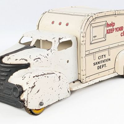 Original Marx City Sanitation Dept. Garbage Truck