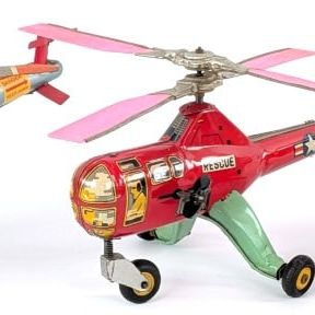 Japan Tin Friction & Windup Helicopters