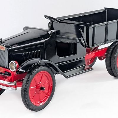 Restored Buddy L Dual Wheel Hydraulic Dump Truck