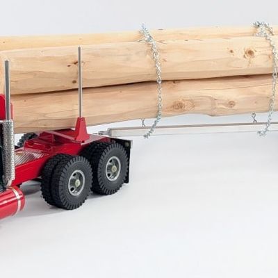 Fred Thompson Smith Miller Logging Company B Mack Log Hauler Truck