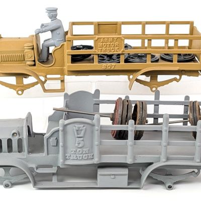 Jones and Bixler Army Motor Truck and Hubley 5 Ton Truck