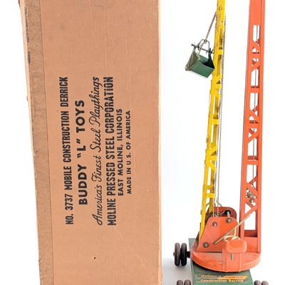 Buddy L Mobile Construction Derrick