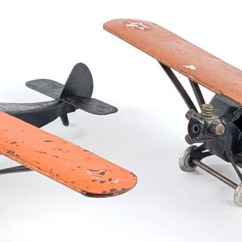 (2) Buddy L Monocoupe Airplanes