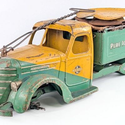 1938 Buddy L International Pure Ice Truck