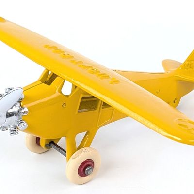 Dent Cast Iron Lucky Boy Airplane