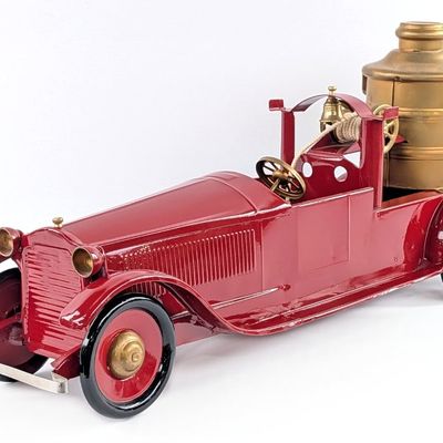 Restored Turner Packard Fire Pumper Truck