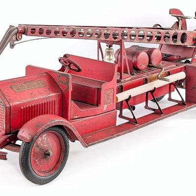 Sturditoy American LaFrance Water Tower No. 9 Fire Truck