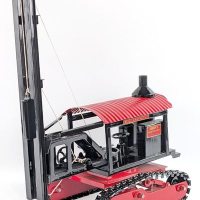 T-Reproductions Buddy L Pile Driver on Treads