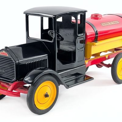 Restored Sturditoy Oil Company Tanker Truck