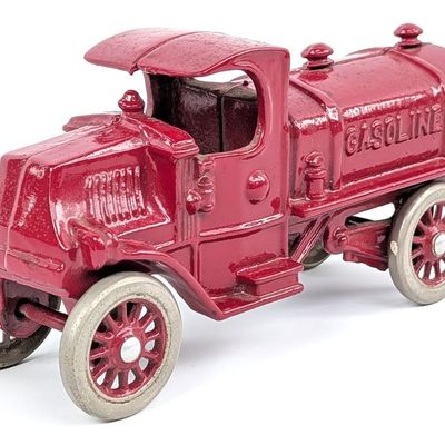 AC Williams Cast Iron Gasoline Tanker Truck