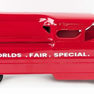 Restored Steelcraft Streamline Ride On Train