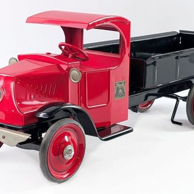 Restored Steelcraft Mack Dump Truck with Dual Wheels