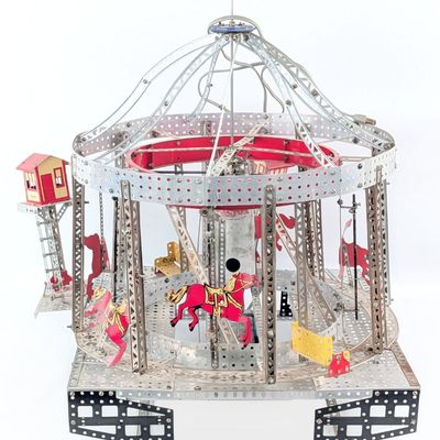 Built Carousel Erector Set