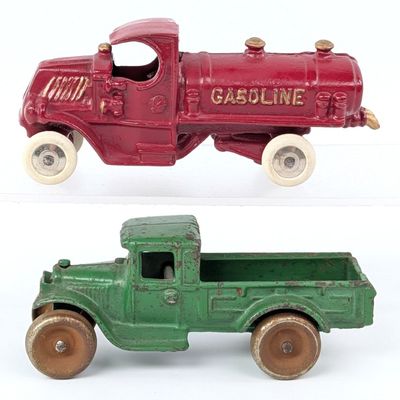 AC Williams Gasoline Truck & Arcade Pickup Truck