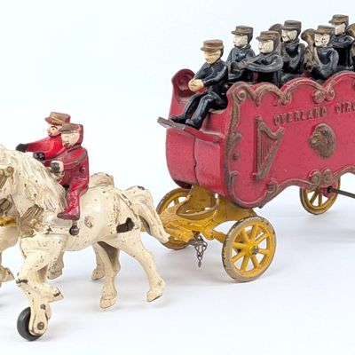 Kenton Cast Iron Overland Circus Band Wagon