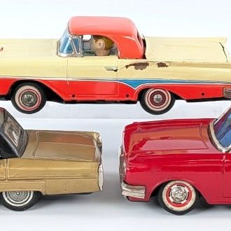 (3) Japan Tin Friction Cars
