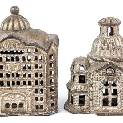 Cast Iron Bank Building and Domed Mosque Still Banks