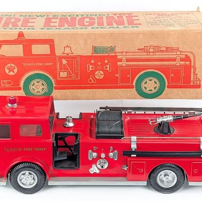 Buddy L Texaco Fire Chief Truck with Box