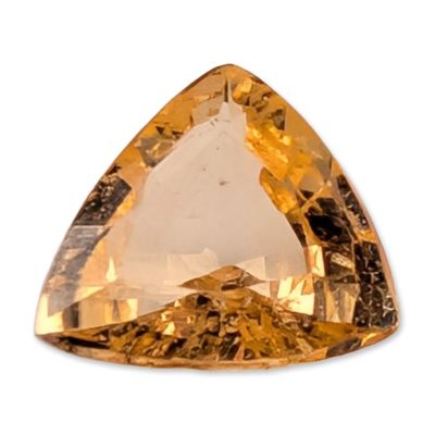 Sale Photo Thumbnail #181: Loose Trillion Cut Golden Orange Citrine Gemstone