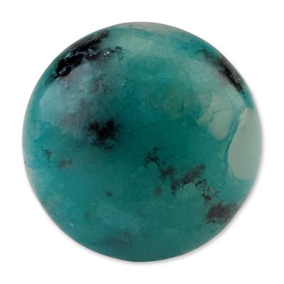 Sale Photo Thumbnail #367: Polished Teal Mineral Specimen Pebble